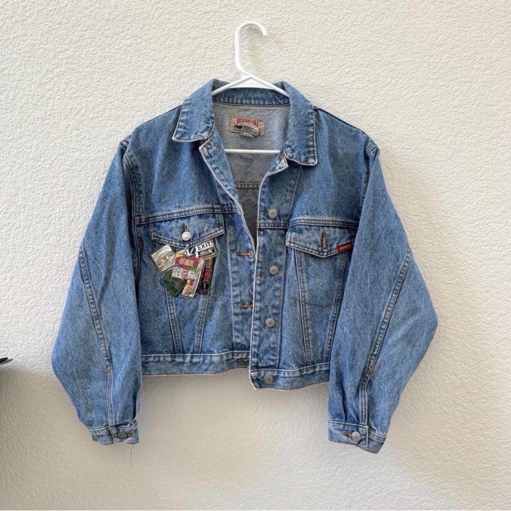 Vintage Jordache Cropped Denim Jacket
